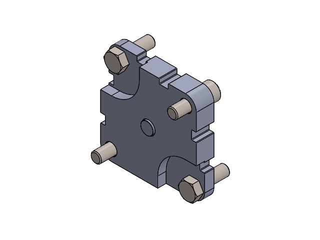 Intermediate flange